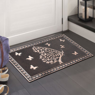 A1HC Shedding Tree Rubber 18"x30" Non-Slip Door Mat