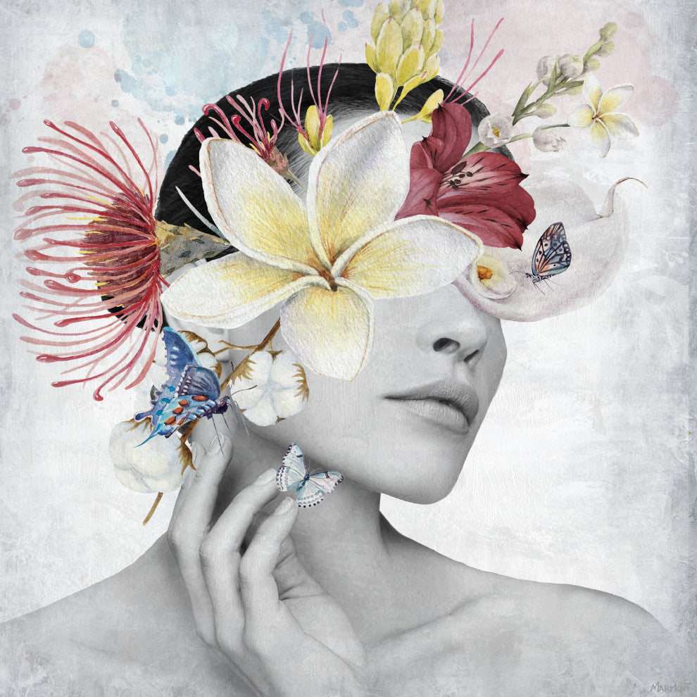 "Be Beautiful and Be You" Painting Print on Wrapped Canvas, 12x12