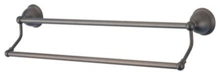 Kingston Brass 24" Dual Towel Bar, Oil Rubbed Bronze
