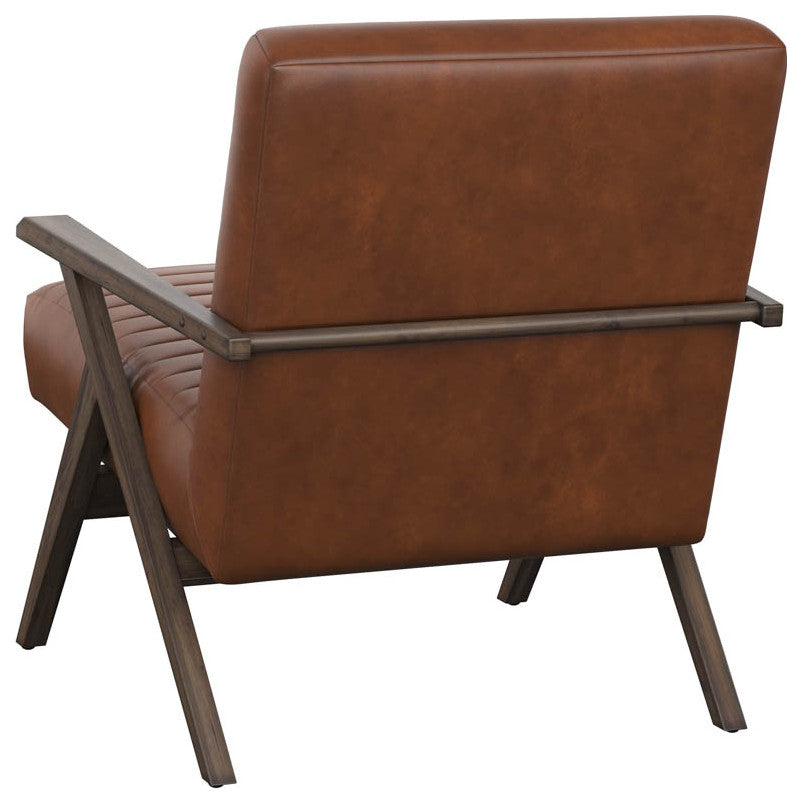 Peyton Lounge Chair, Bravo Cognac
