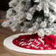 48" Fabric "Merry Christmas" Tree Skirt