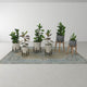 Patio 10" Wide Medium Standing Pot