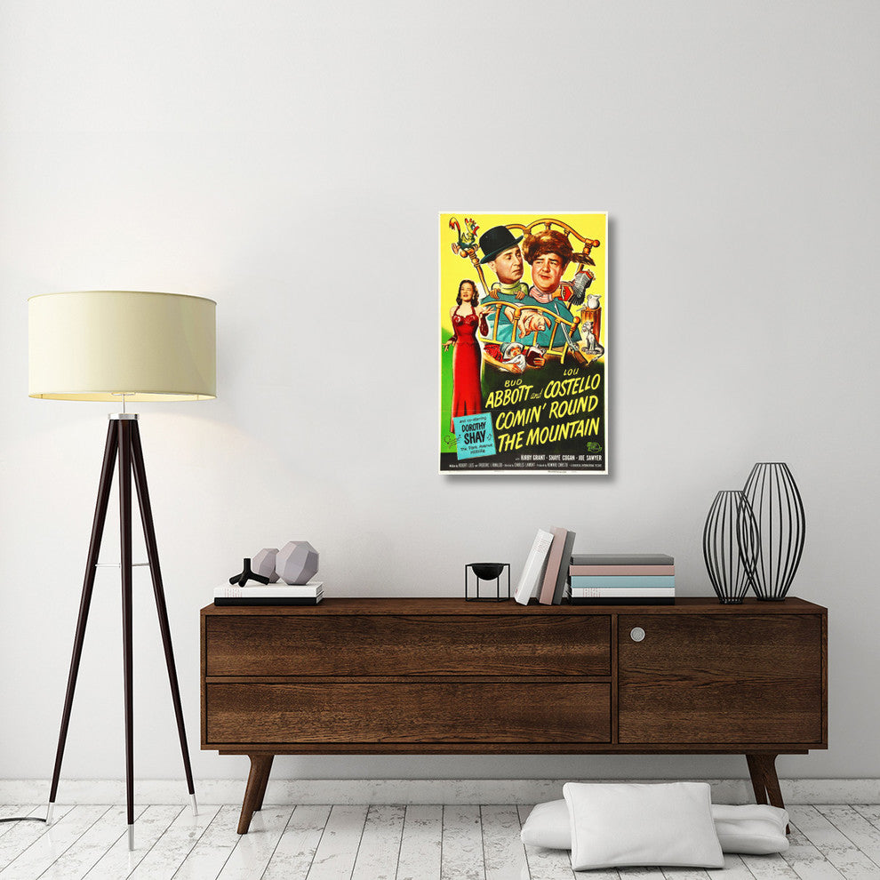 Abbott and Costello, Comin Round The Mountain, 23x36