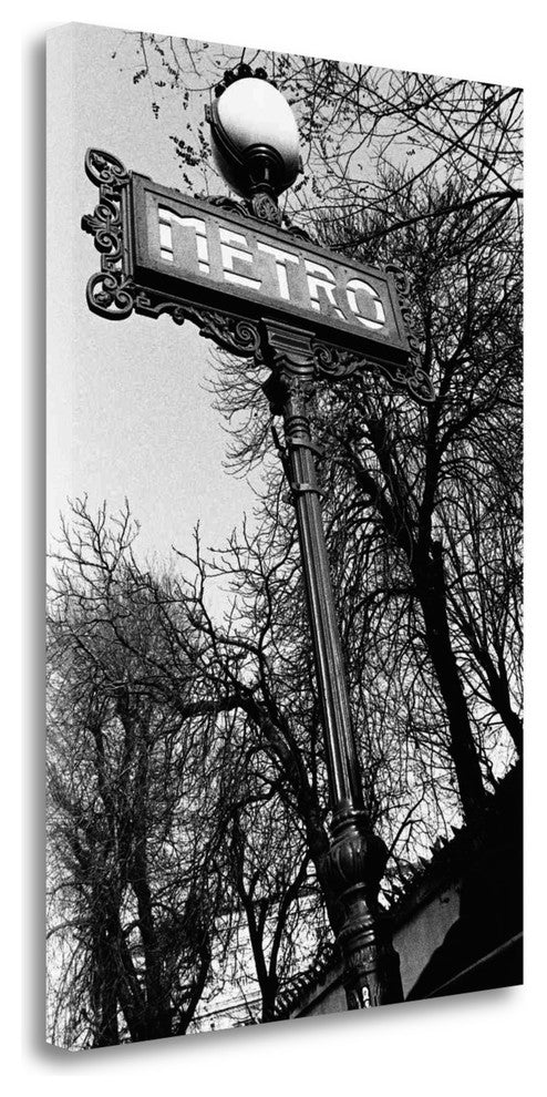 "Metro" By Clay Davidson, Giclee Print on Gallery Wrap Canvas, Ready to Hang