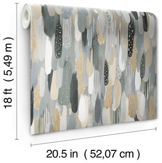 EttaVee Brushstroke Peel & Stick Wallpaper