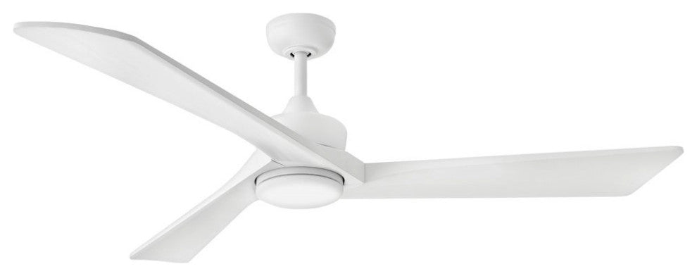 Hinkley Sculpt 60" Led Smart Fan, Matte White