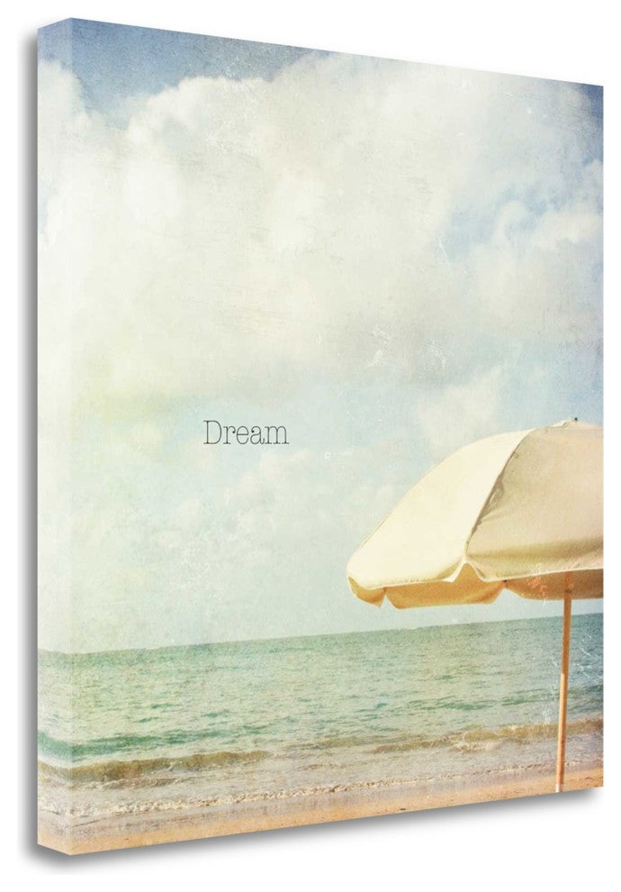 "Yellow Umbrella Inspiration" By Brookview Studio, Giclee on Gallery Wrap Canvas