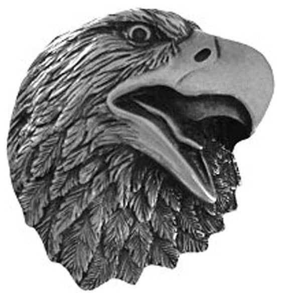 Proud Eagle Knob in Brilliant Pewter, NHK151-BP