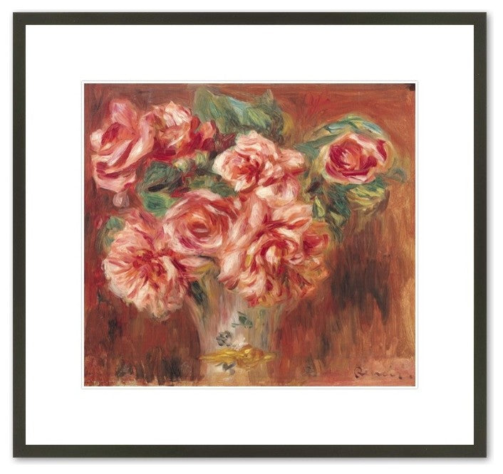 Roses in a Vase, c.1890 (oil on canvas)