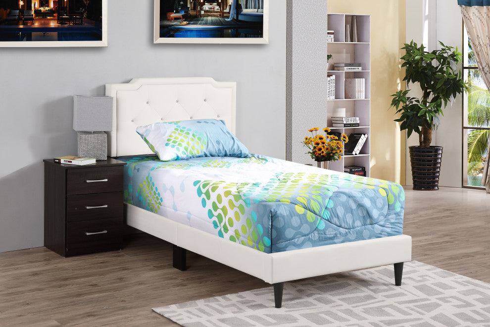 Starlight All in One Bed, White, Twin