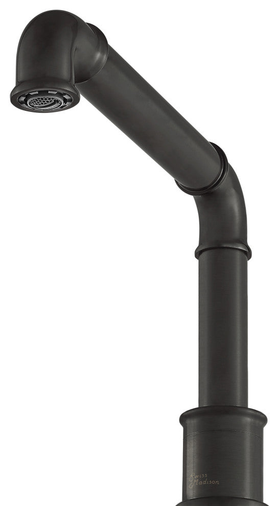 Avallon Widespread, Double Handle, Bathroom Faucet, Matte Black