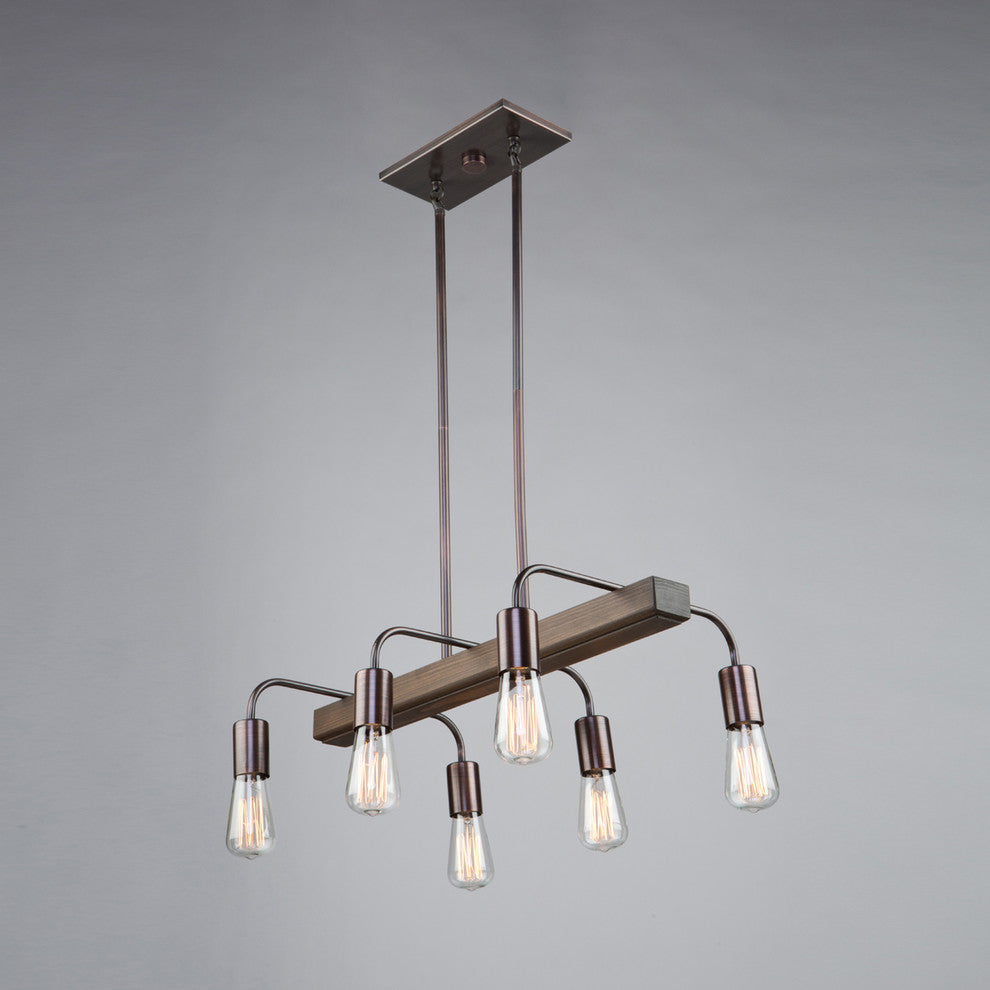 Artcraft Lighting AC10456BU Jasper Park Island Light, Bronze
