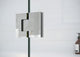 Glass Warehouse 78"x101" Frameless 3 Panel Inline Shower Door, Polished Chrome