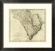 "State of South Carolina, 1796" Framed Digital Print by John Reid, 32x30"