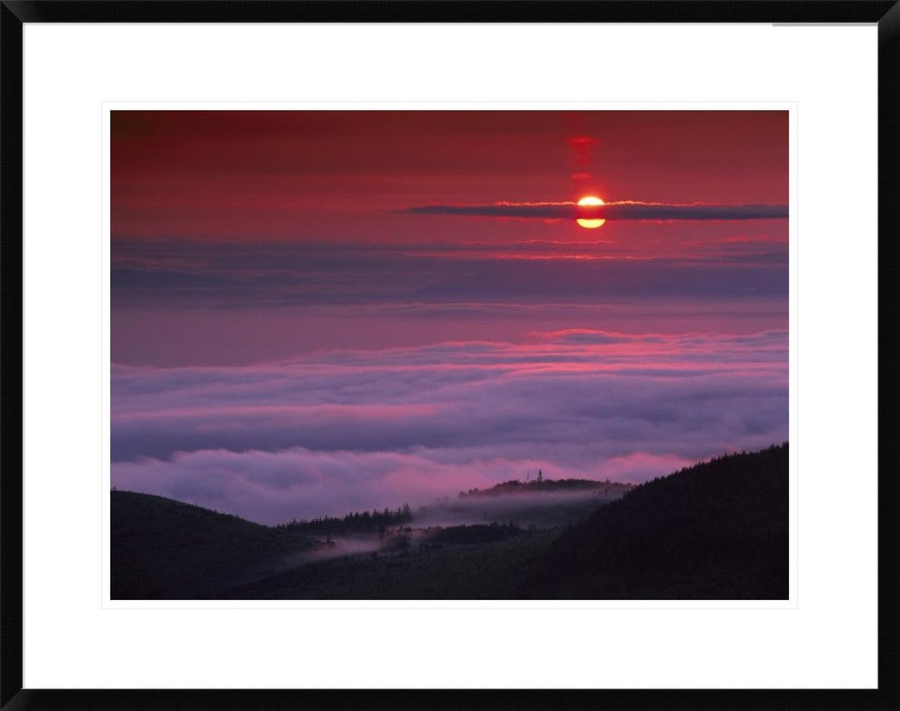 Sunrise At Hurricane Ridge, Olympic National Park, Washington, 30"x24"