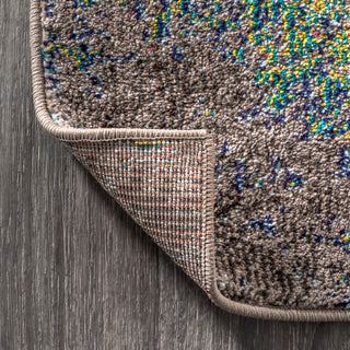 Contemporary POP Modern Abstract Multi/Yellow 3' x 5' Area Rug