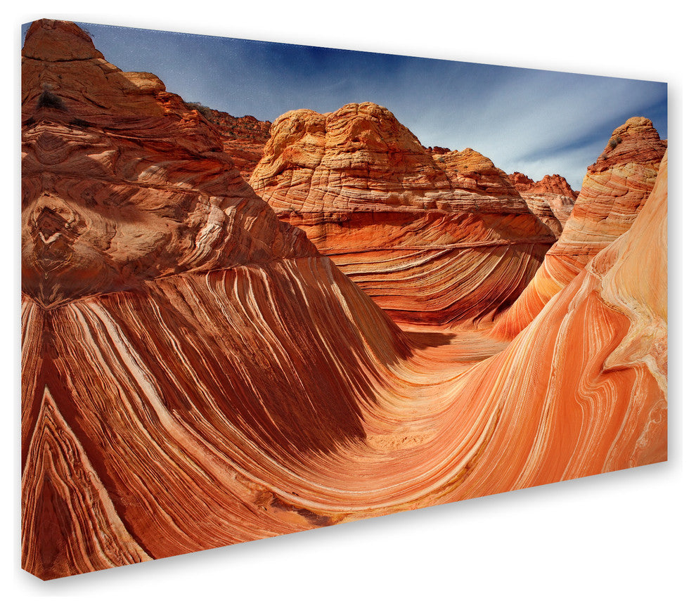 Mike Jones Photo ''The Wave Classic View'' Canvas Art, 16x24