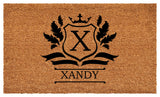 Calloway Mills Imperial Doormat, Letter X