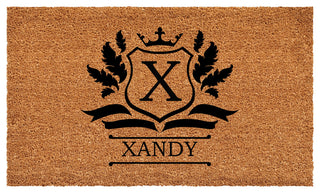 Calloway Mills Imperial Doormat, Letter X