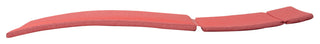 GDF Studio Soleil Outdoor Chaise Lounge Cushion, Red