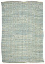 Zola Parquet Area Rug, Light Blue, 5' x 8', Geometric