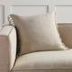 Jaipur Living Majere Solid Light Gray Down Pillow 20" Square