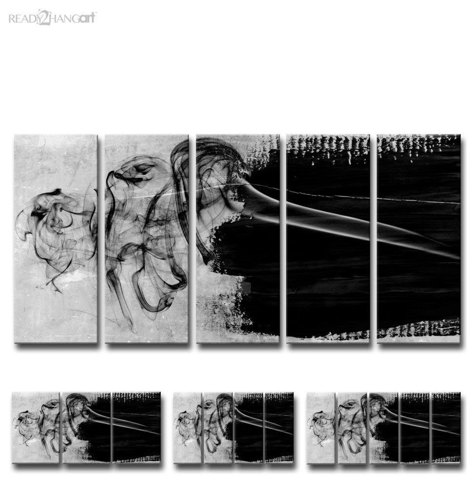 Ready2HangArt 'Glitzy Mist IX' by Tristan Scott, 18"x36", 3 Piece Set