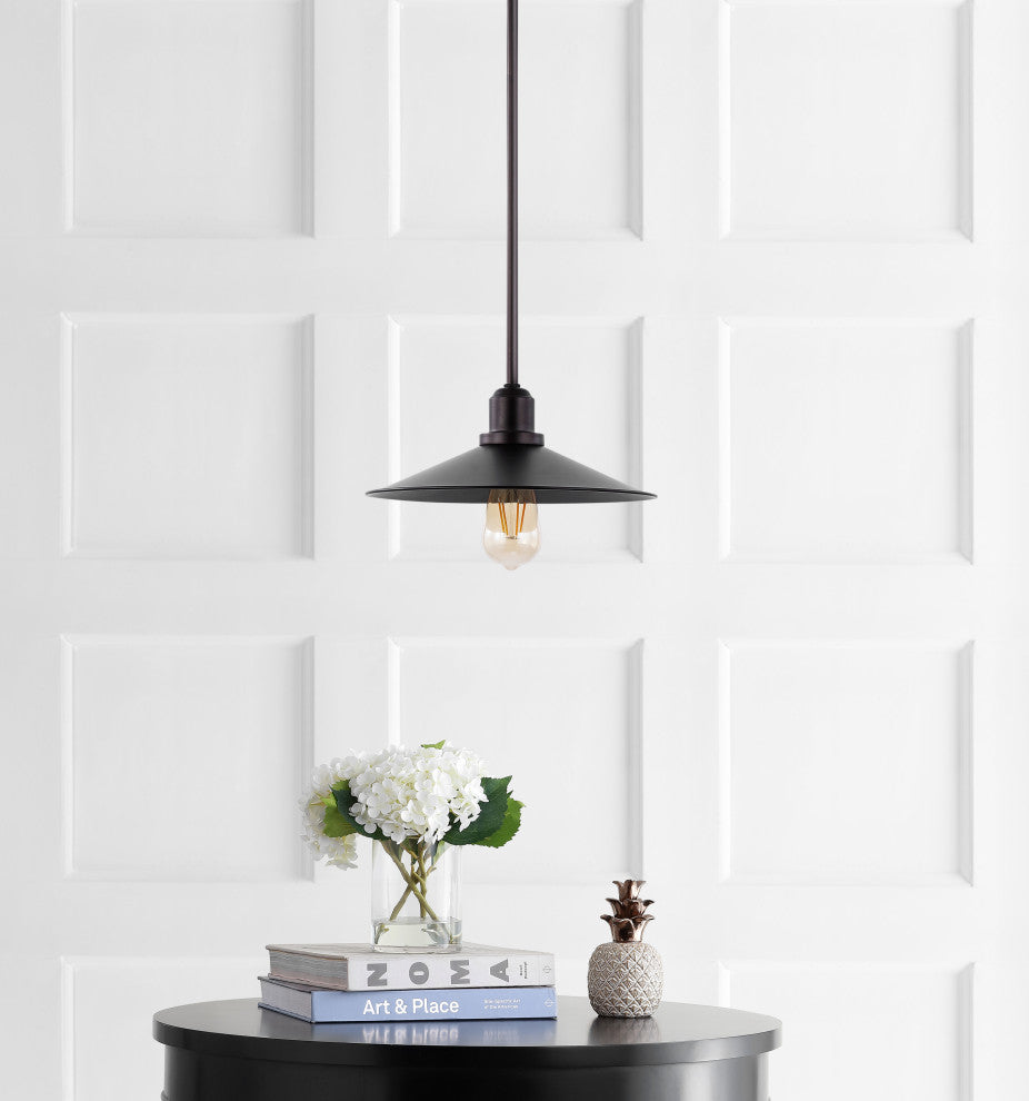 Cade 3-Light Metal LED Pendant, Oil Rubbed Bronze, Width: 10.5"