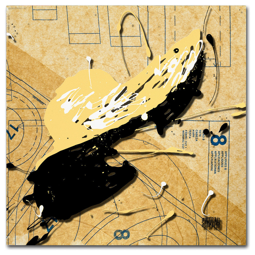 ''Beige Floppy'' Canvas Art by Roderick Stevens