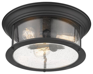 Z-Lite 727F16 Sonna 3 Light 15-1/2"W Flush Mount Drum Ceiling - Brushed Nickel