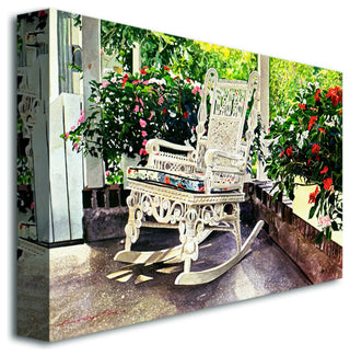 'Summer Sun Porch' Canvas Art by David Lloyd Glover