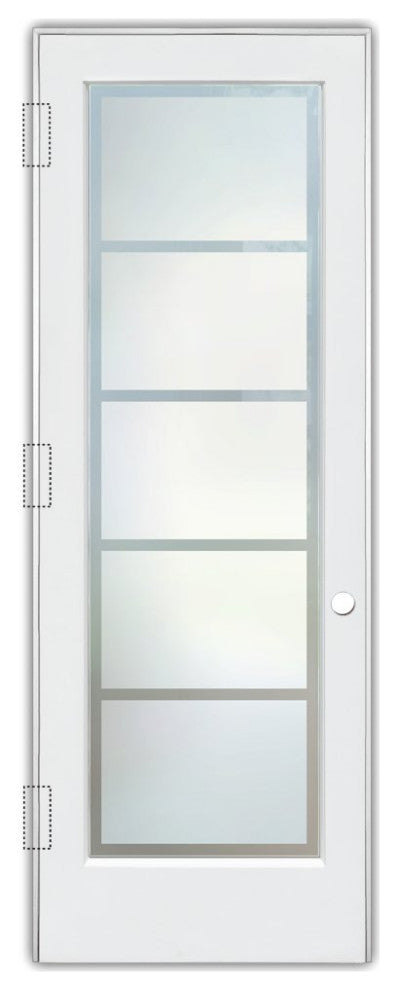 Interior Prehung Door or Interior Slab Door - Grand Tall - Primed - 30" x...