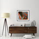 "The Orange Carpet" Framed Digital Print by Huib Limberg, 38x33"