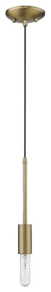 Dull Gold Mini Pendant Hanging Light