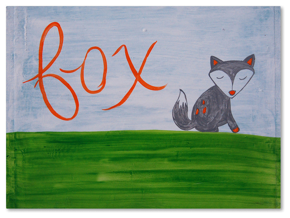 Nicole Dietz 'Fox Sky' Canvas Art, 19x14
