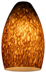 Inari Silk Champagne Pendant Glass Shade