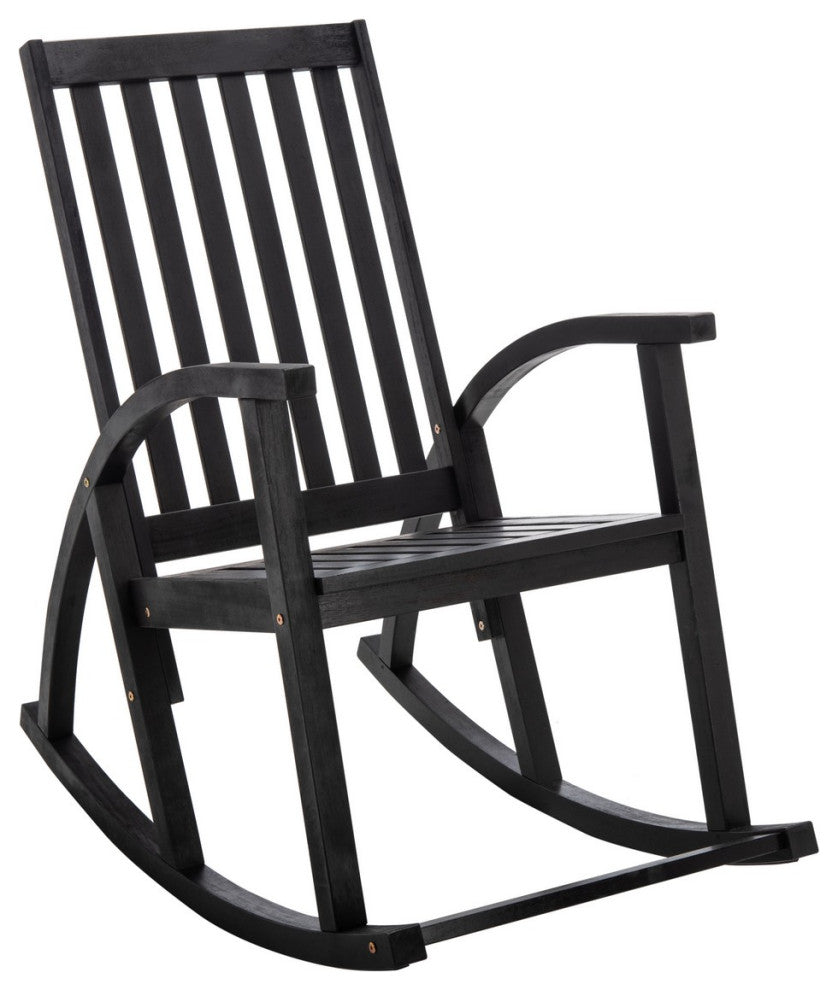 Safavieh Outdoor Clayton Rocking Chair Black