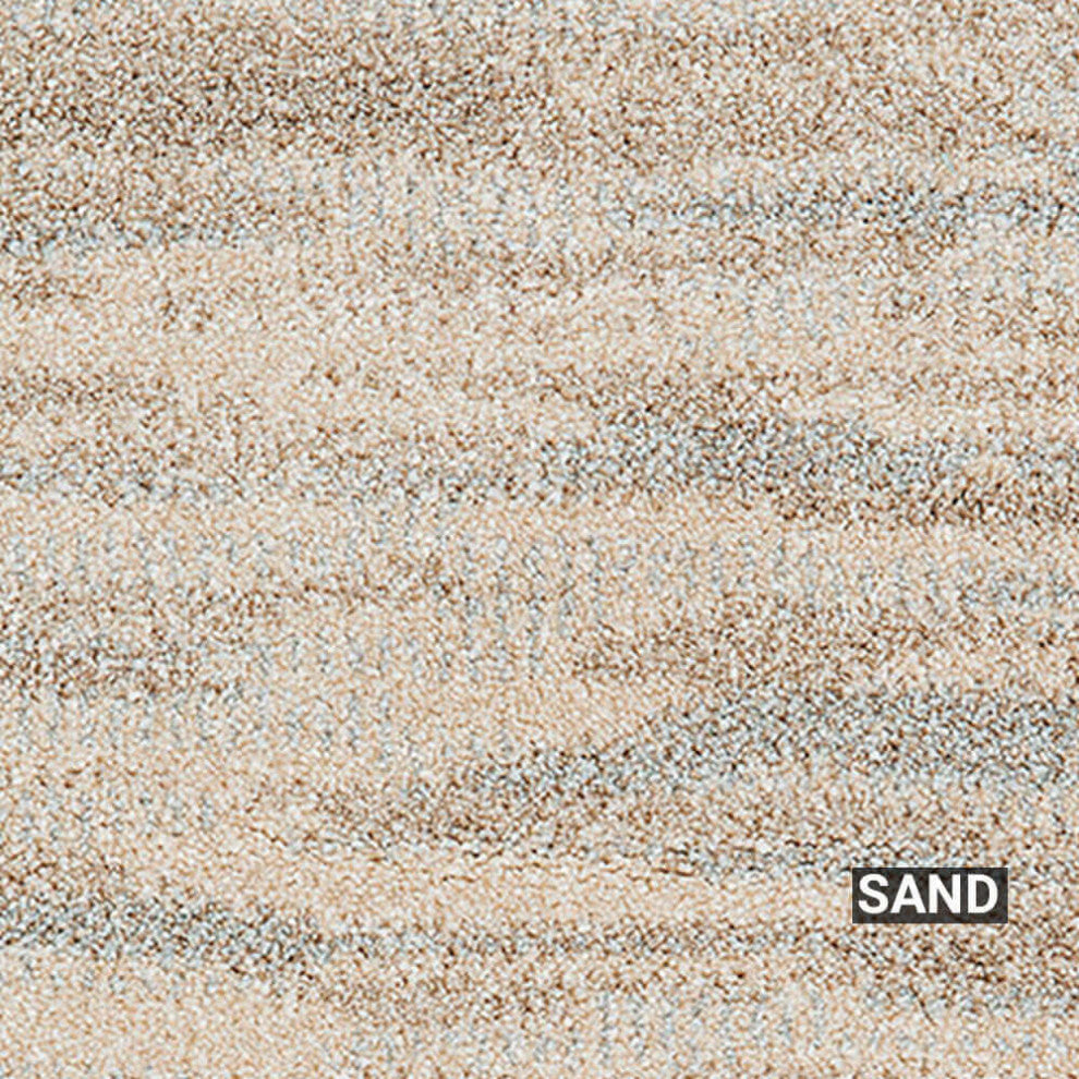 Lake George Contemporary Area Rug Collection, Lake George, Sand, 7x10