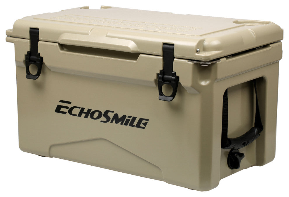 EchoSmile 30 qt. Rotomolded Cooler, Khaki