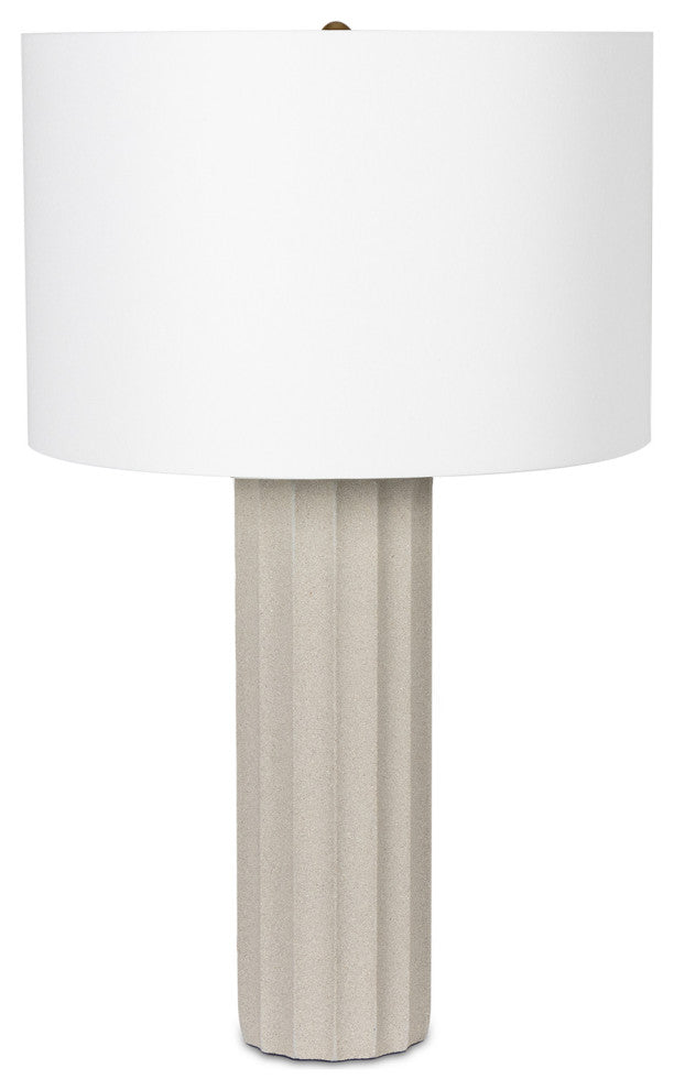 Tambour Concrete Table Lamp