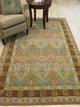 Green Transitional Abstract Modern Weave Area Rug