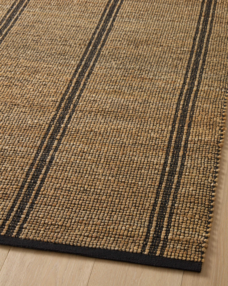 Angela Rose x Loloi Colton Natural / Black 5'-0" x 7'-0" Area Rug