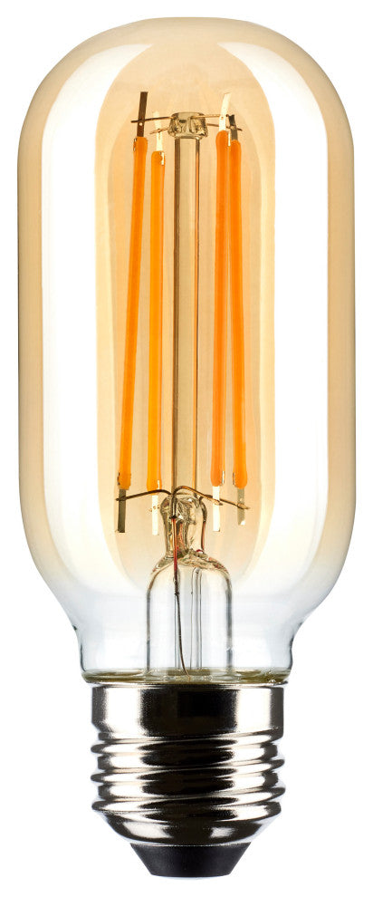5.5W T14 LED, Clear, Medium Base, 2000K, 500 Lumens, 120V