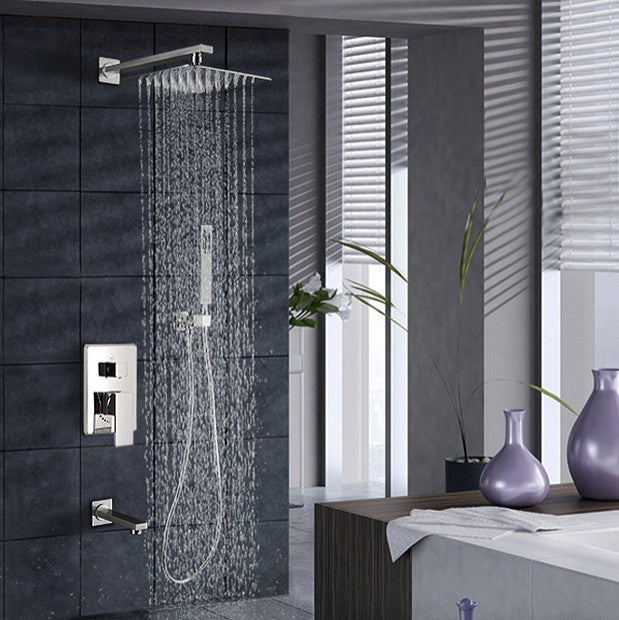 Fontana Perlude Stainless Steel Chrome Shower Set