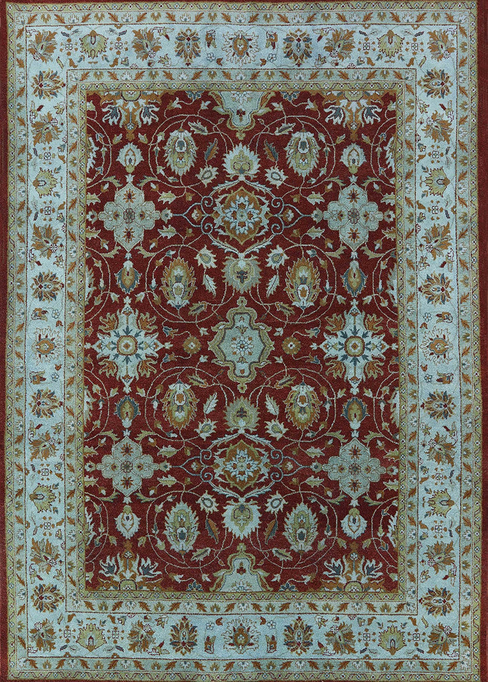 Ahgly Company Indoor Rectangle Mid-Century Modern Area Rugs, 5' x 8'