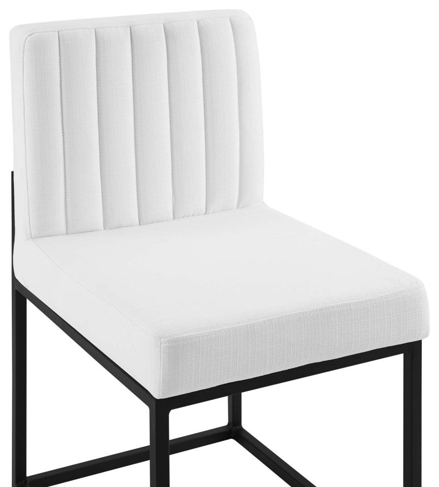 Modway Carriage dining chair Upholstered Fabric Set of 2