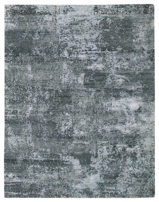 Amer Rugs Serena SER-12 Charcoal Gray Hand-knotted - 10'x14' Rectangle Area Rug