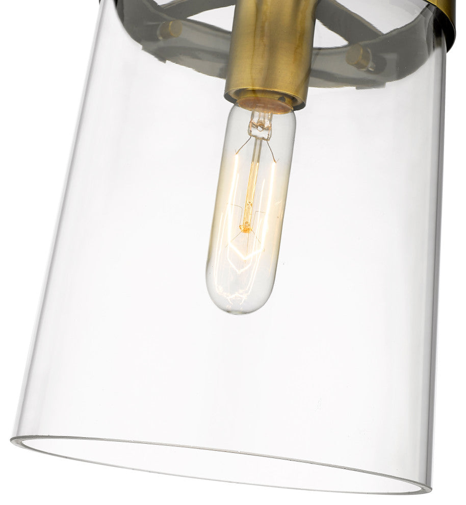 Zlite 3032MP-RB 1-Light Mini Pendant, Clear
