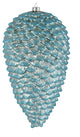 Vickerman N187332D 10" Baby Blue Matte Glitter Pinecone Christmas Ornament