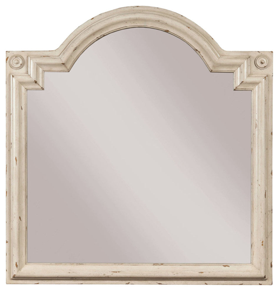 American Drew Southbury Bureau Mirror, Fossil and Parchment 513-040